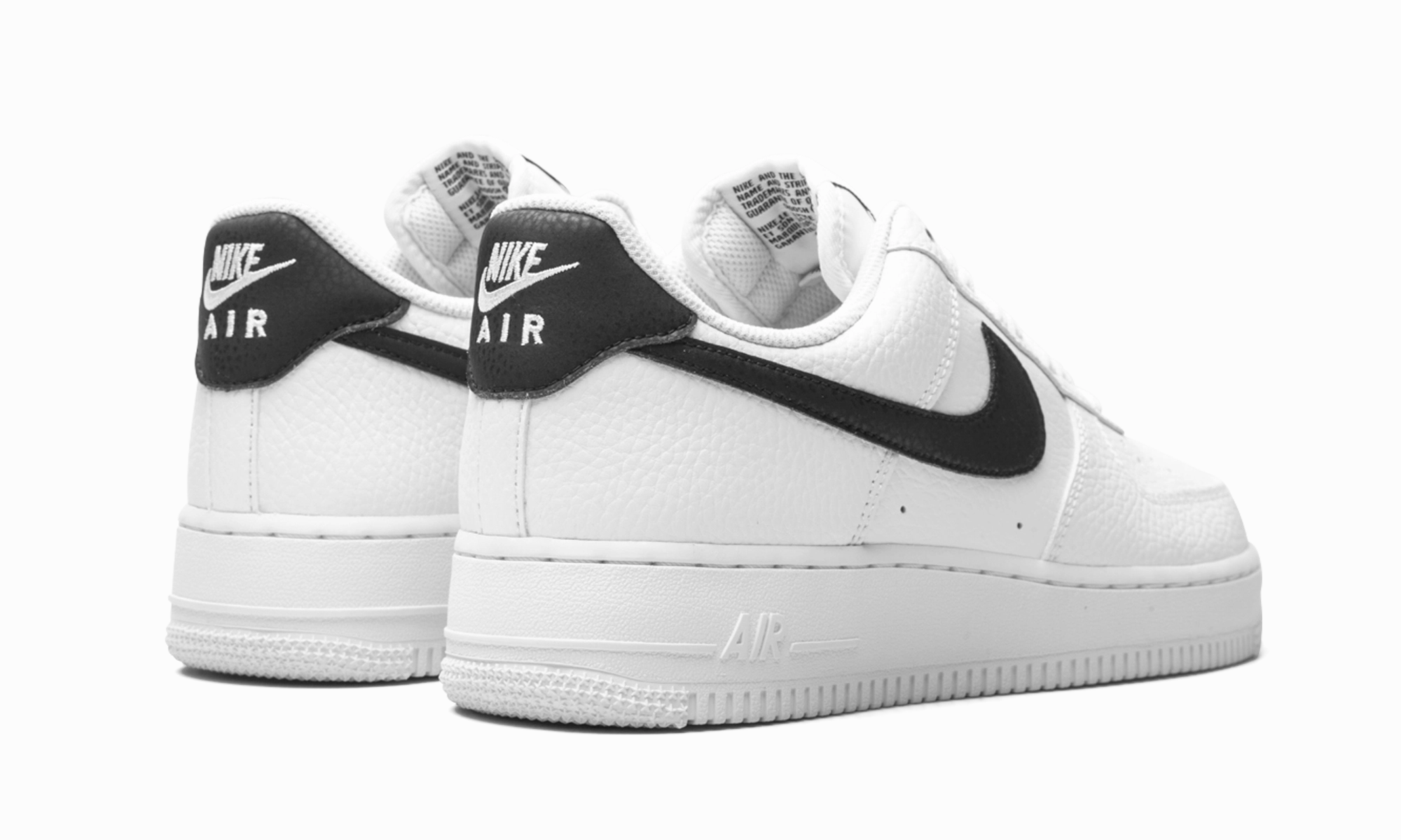 Vented Panels Air Force 1 Low '07 "White / Black"