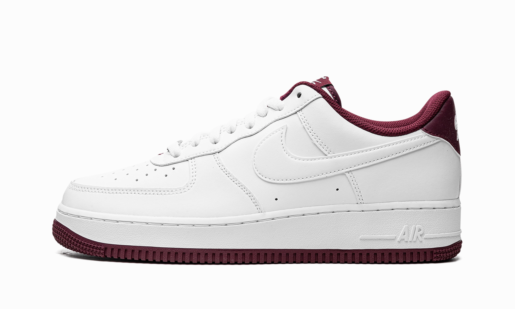 Always Ready Air Force 1 Low '07 "White / Dark Beetroot"