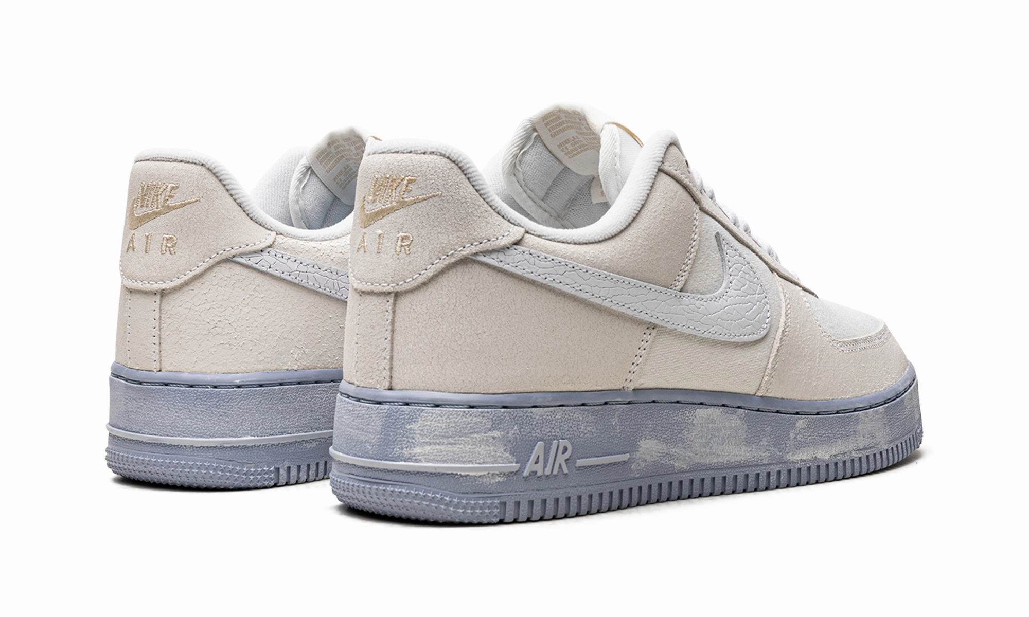Air Force 1 Low EMB "Blue Whisper" Sporty Style Always Ready