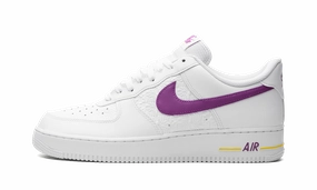 Air Force 1 Low EMB "Bold Berry Lakers" Fashionable Trendy Look