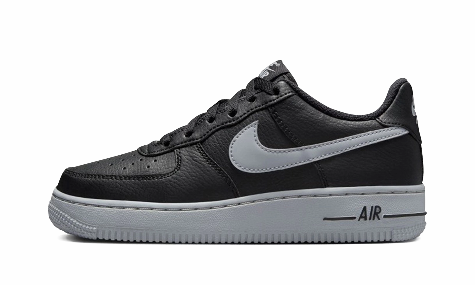 Relaxed Cushion Air Force 1 Low GS "Black Wolf Grey"