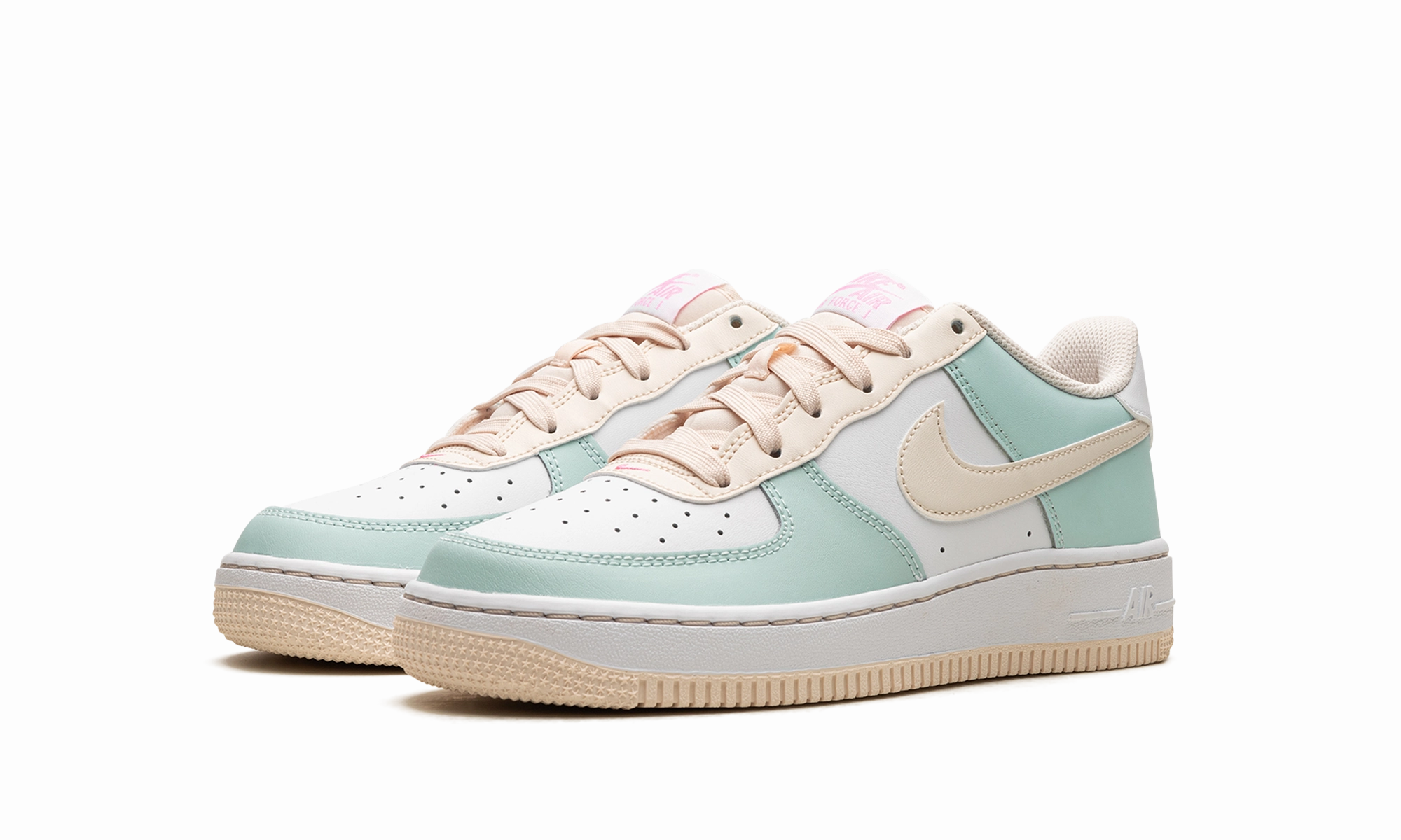 Fresh Looks River Trek Air Force 1 Low GS "Emerald Rise / Guava Ice"