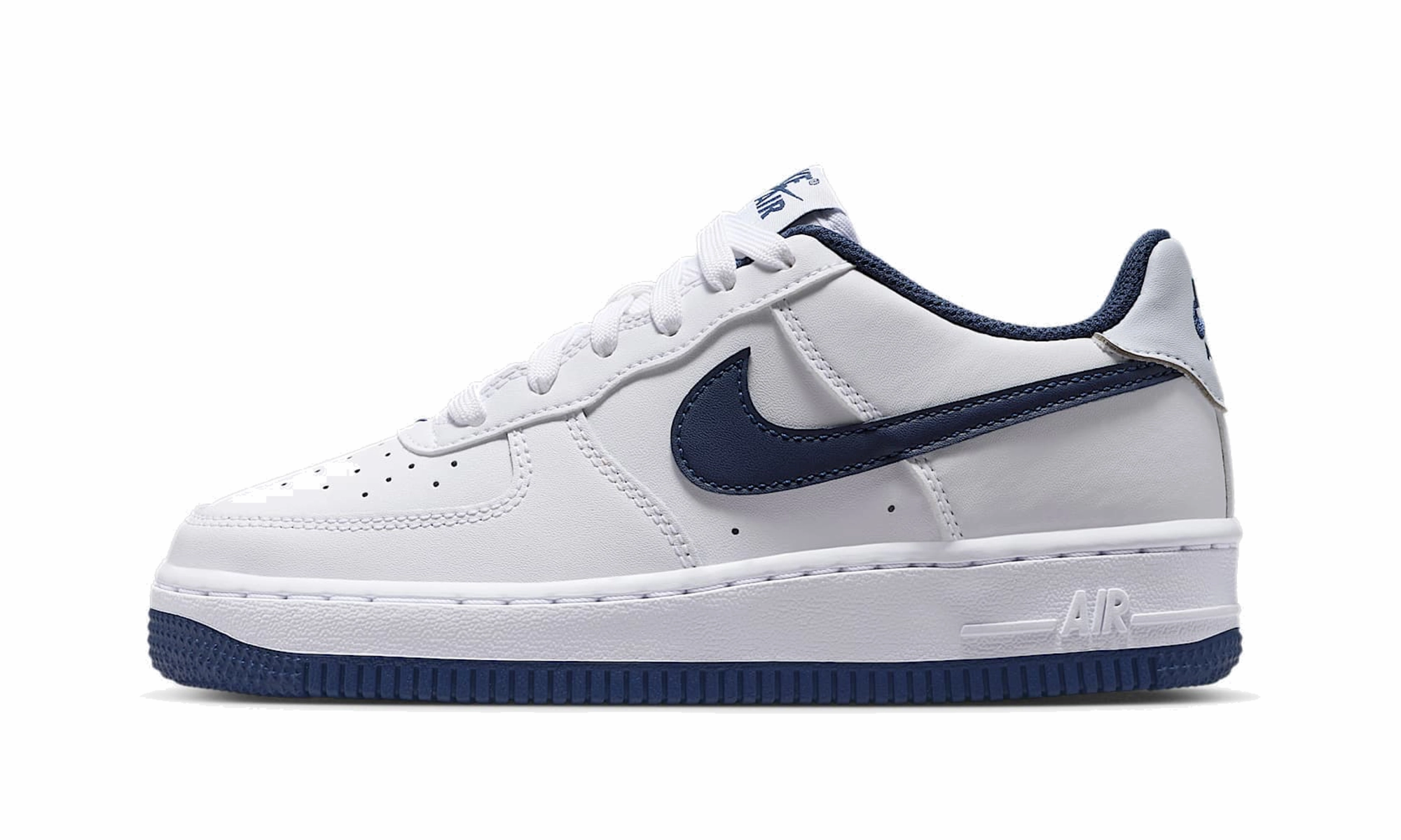 Air Force 1 Low GS "Football Grey / Midnight Navy" Summit Run Slide On