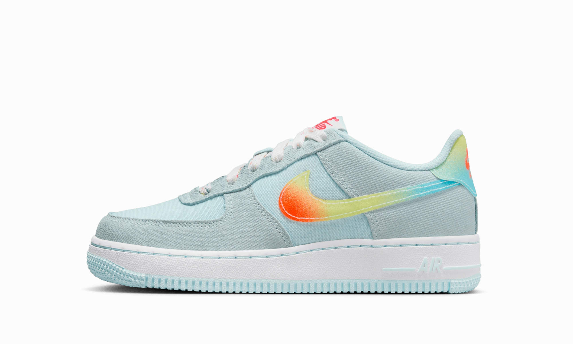 Elastic Lacing Air Force 1 Low GS "Playground Pack"