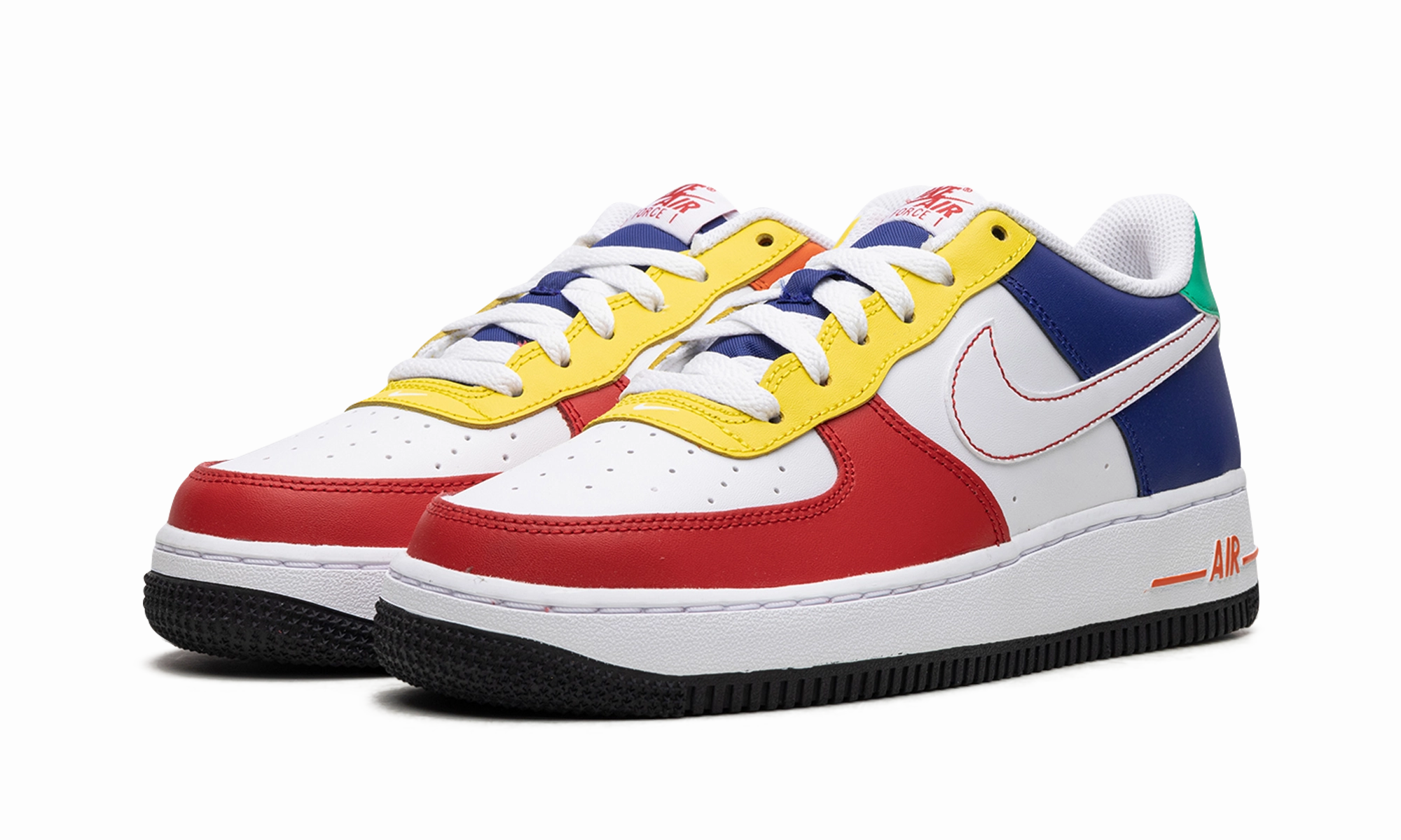 night stroll Street Movement Air Force 1 Low GS "Rubik's Cube"