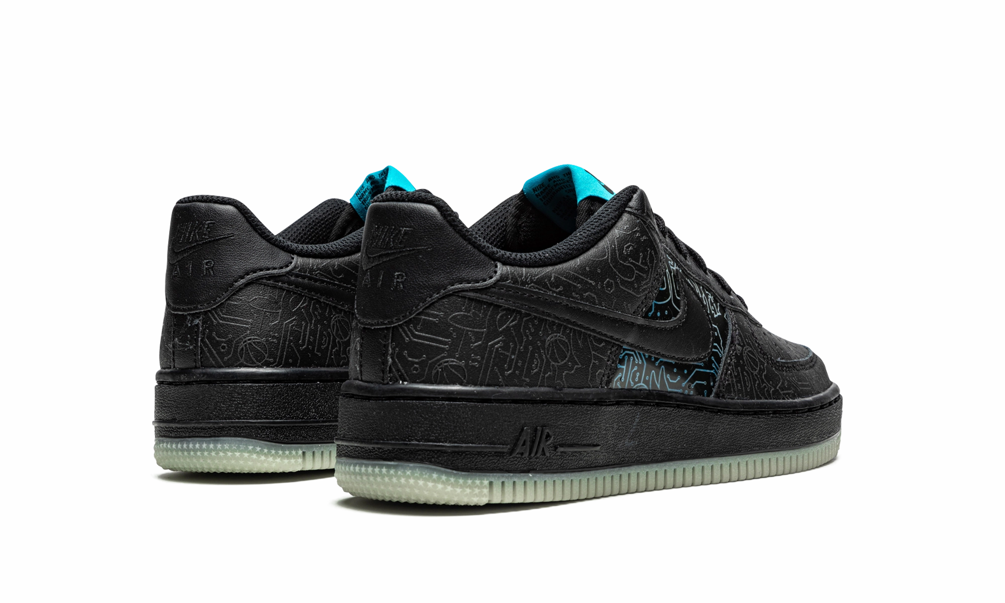 Air Force 1 Low GS "Space Jam - Computer Chip" waterproof membrane