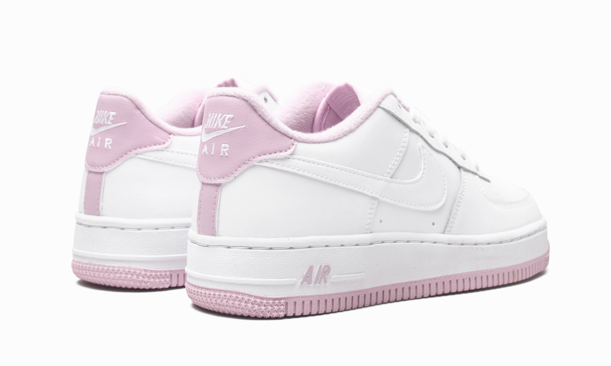Flex Technology Air Force 1 Low GS "White / Iced Lilac"