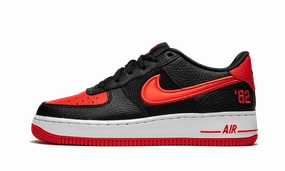 Air Force 1 Low LV8 GS "Black / Chile / Racer Blue" Stretch Step Flexible Sole Design