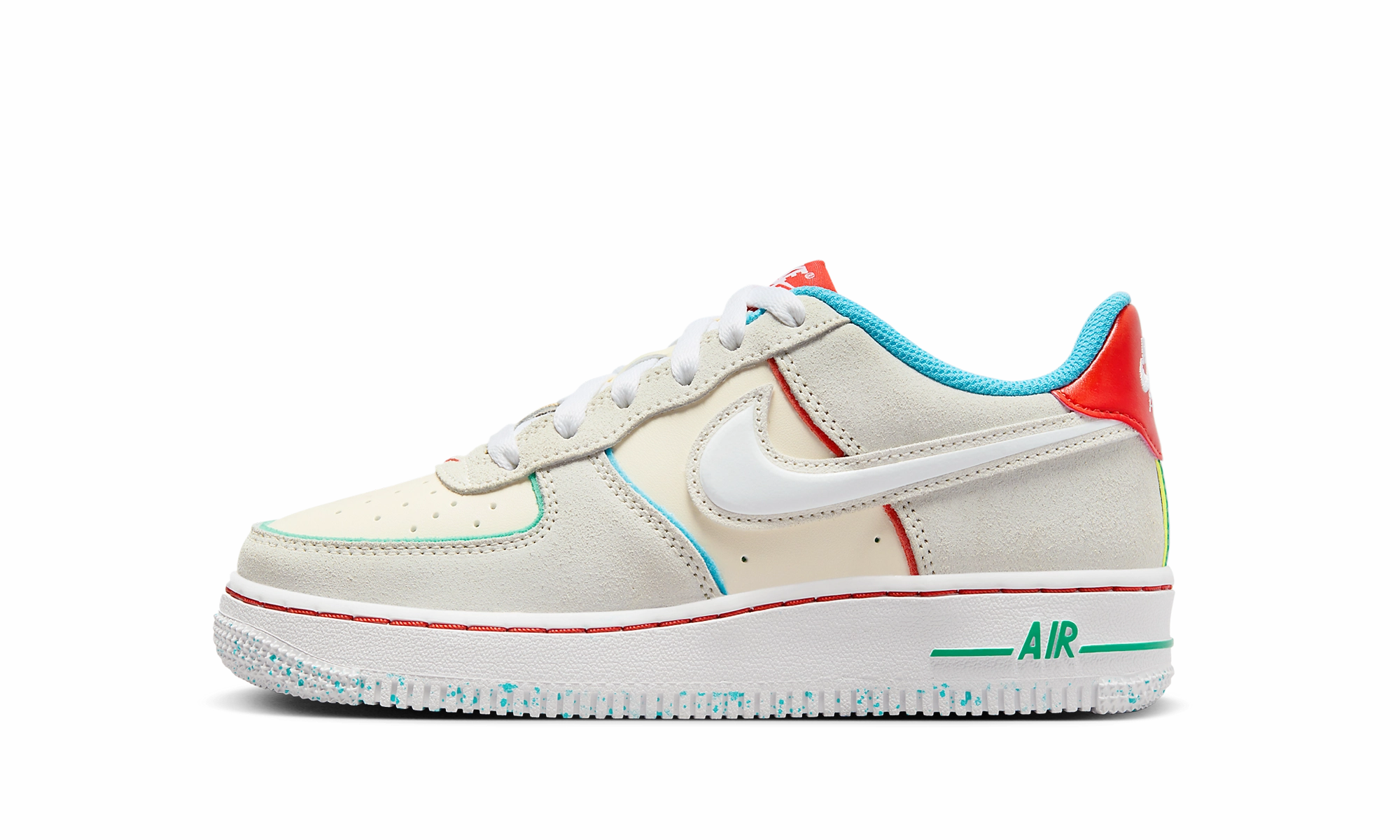 Short Trip Slip Control Air Force 1 Low LV8 GS "Holiday Cookies"