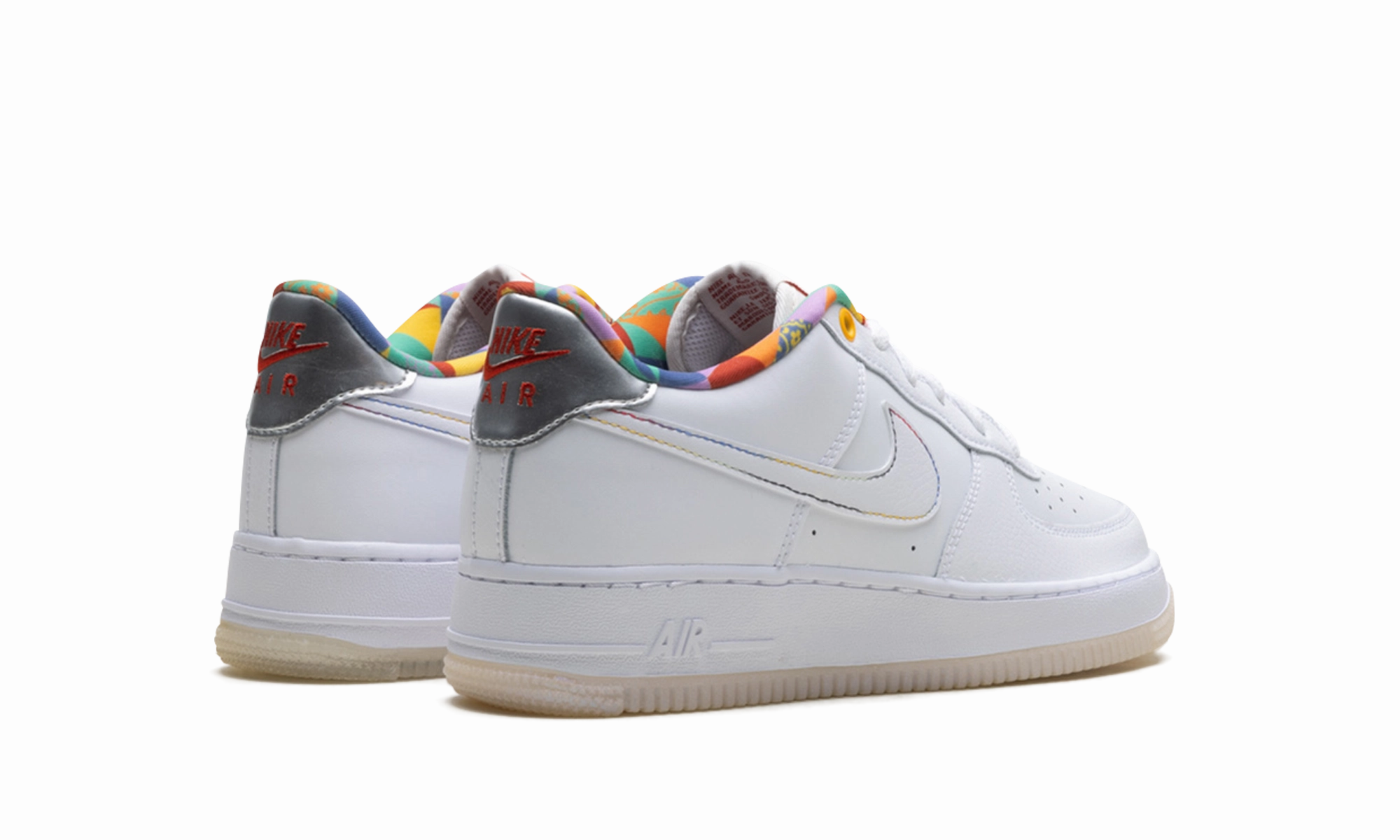Time Saver Air Force 1 Low LV8 GS "White Playful Print"