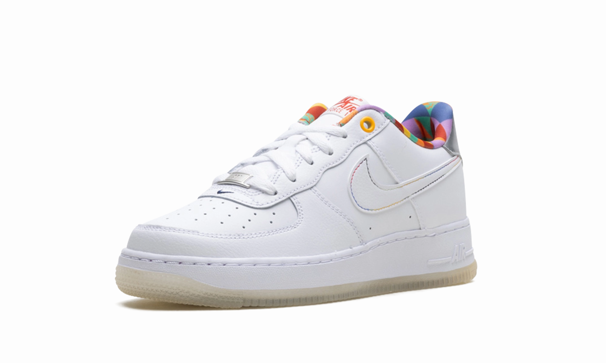 Air Force 1 Low LV8 GS "White Playful Print" Travel Walker