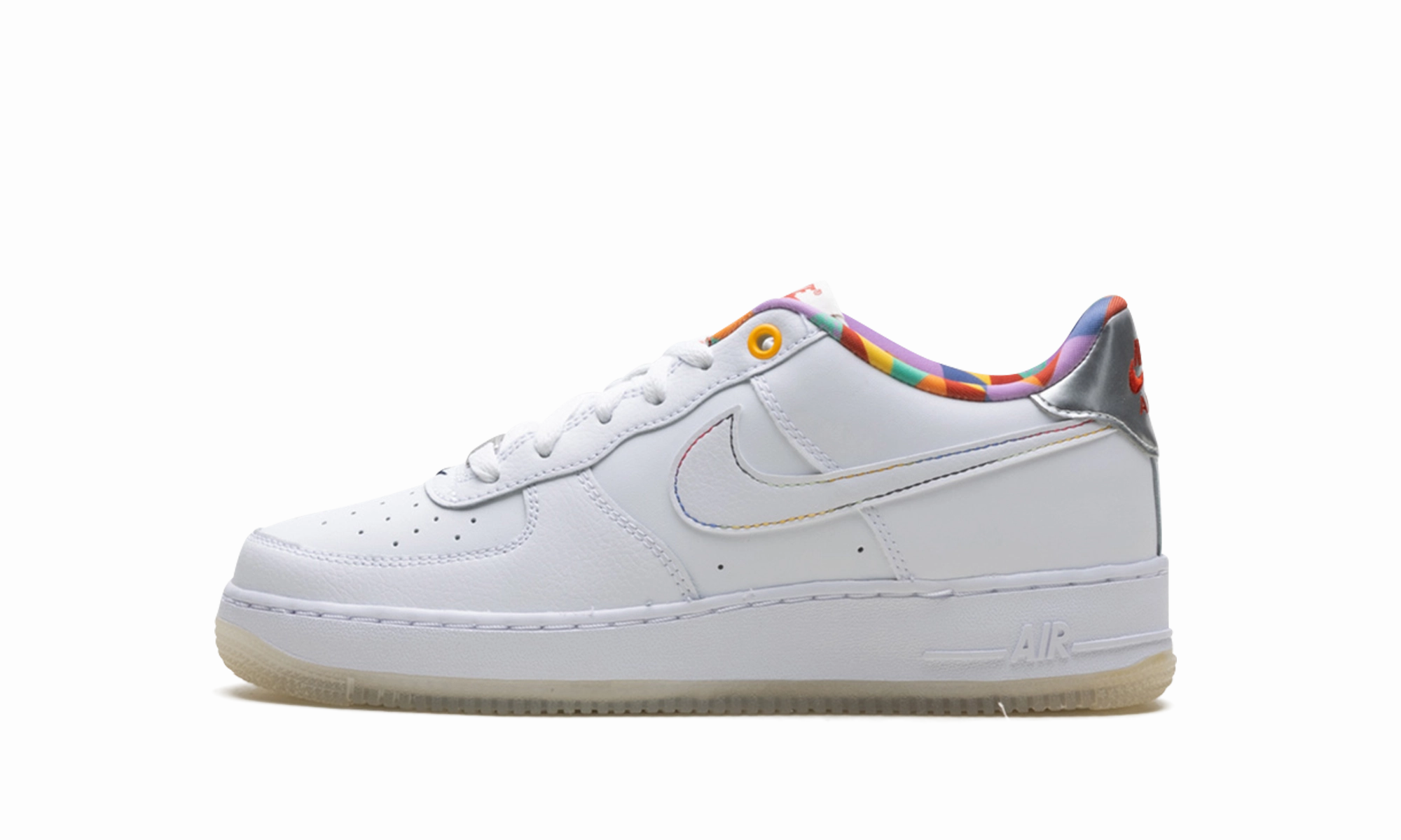 Air Force 1 Low LV8 GS "White Playful Print" Modern Tread