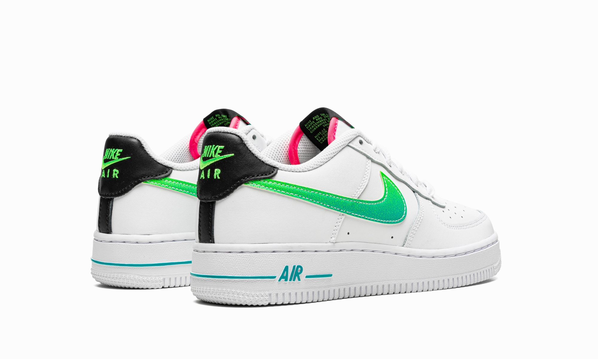 Breathe Flow Pattern Play Air Force 1 Low LV8 "White Aquamarine"