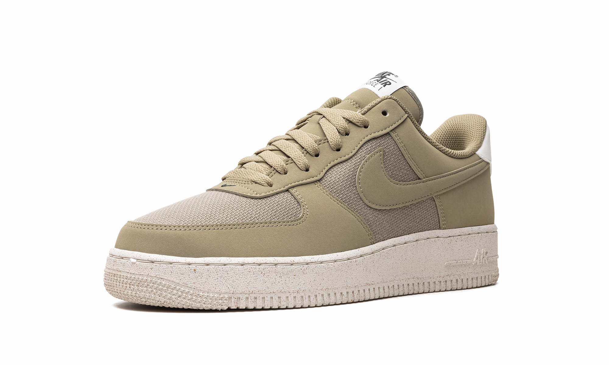 Current Step Boat shoes Air Force 1 Low Next Nature "Olive"