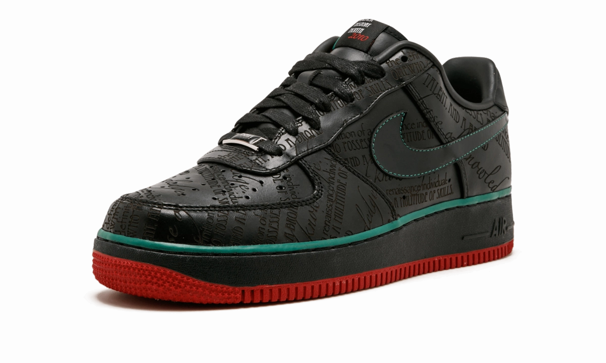 Air Force 1 Low Premium "Black" Office Look Cloudy Step