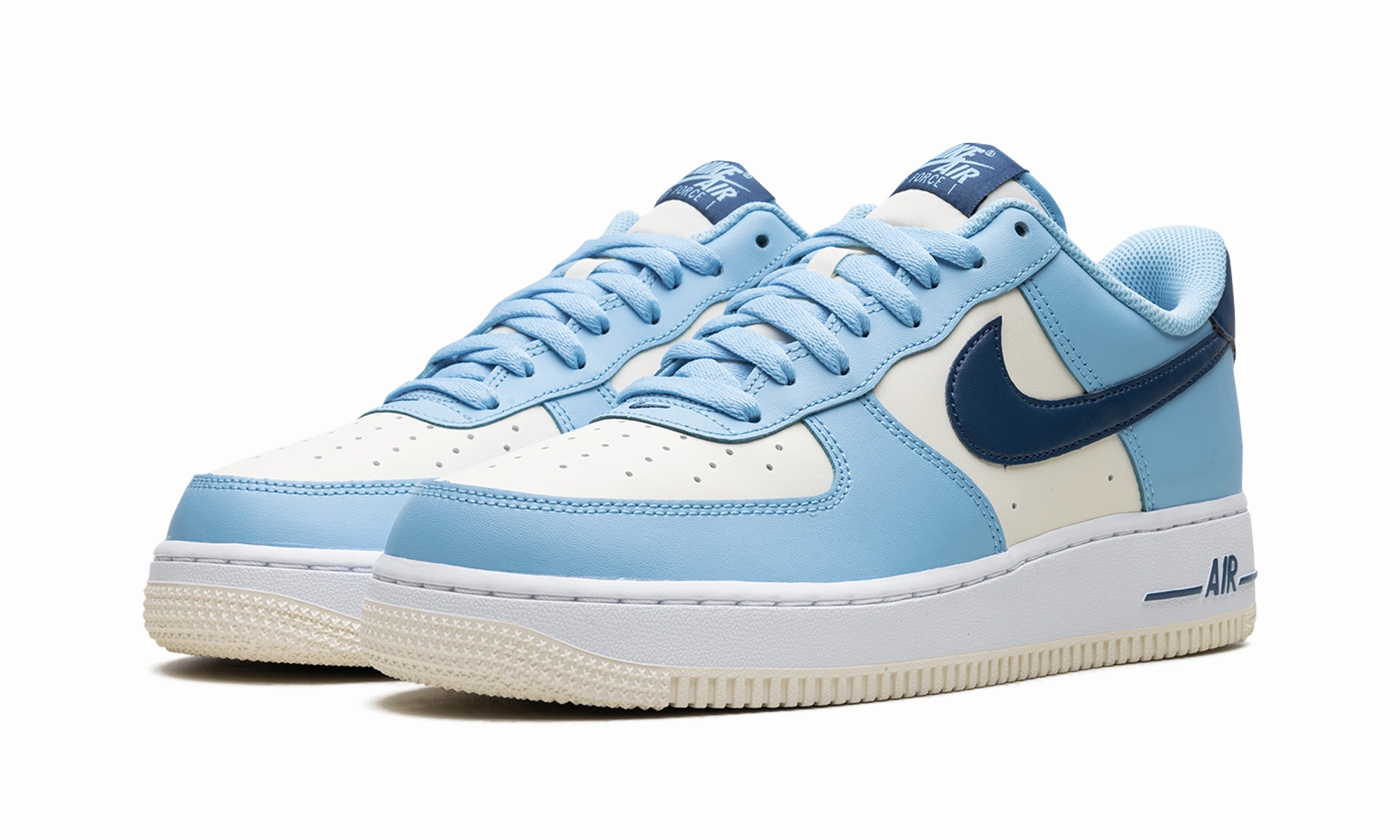 Air Force 1 Low "Aquarius Blue Coconut Milk" Low Profile Design Comfortable ankle support