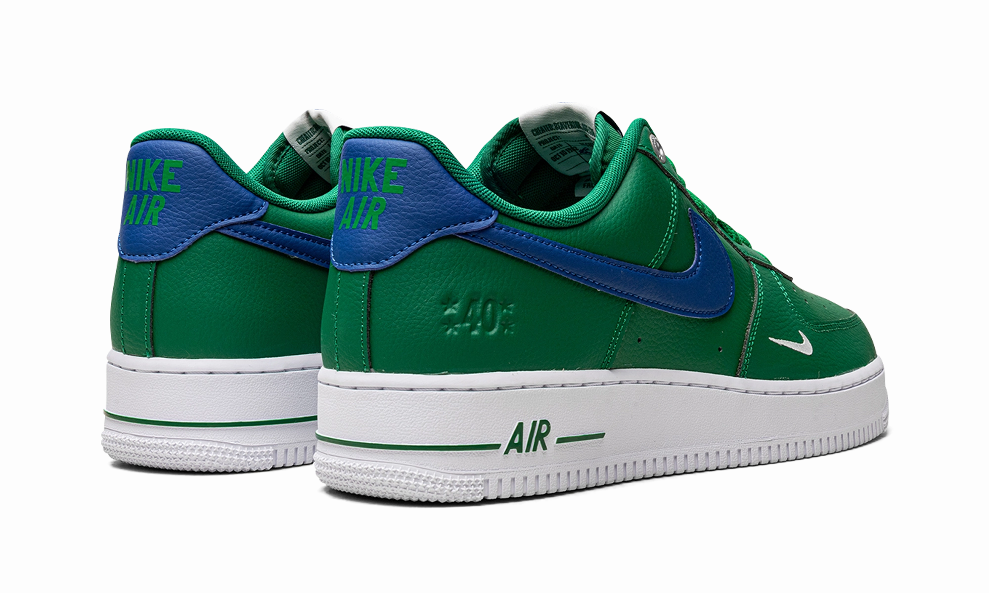 Air Force 1 Low "Malachite - Green" Shock Absorbing Heel Sun Jog