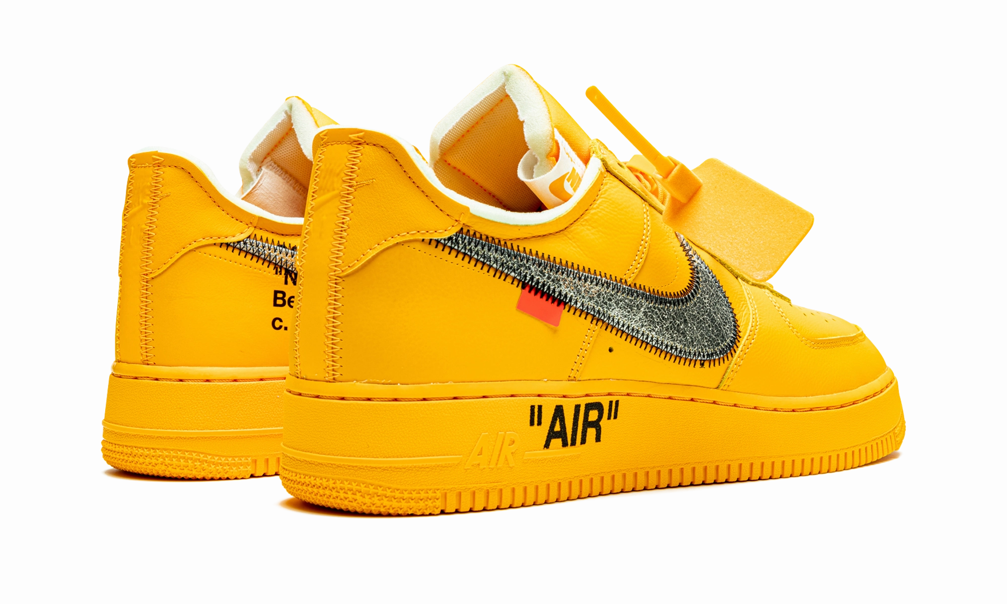 Air Force 1 Low "Off-White - University Gold" Slip Ease