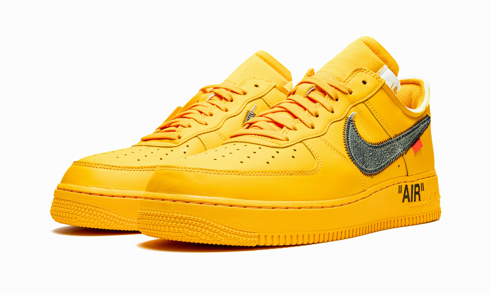 Ventilation Ports Air Force 1 Low "Off-White - University Gold"