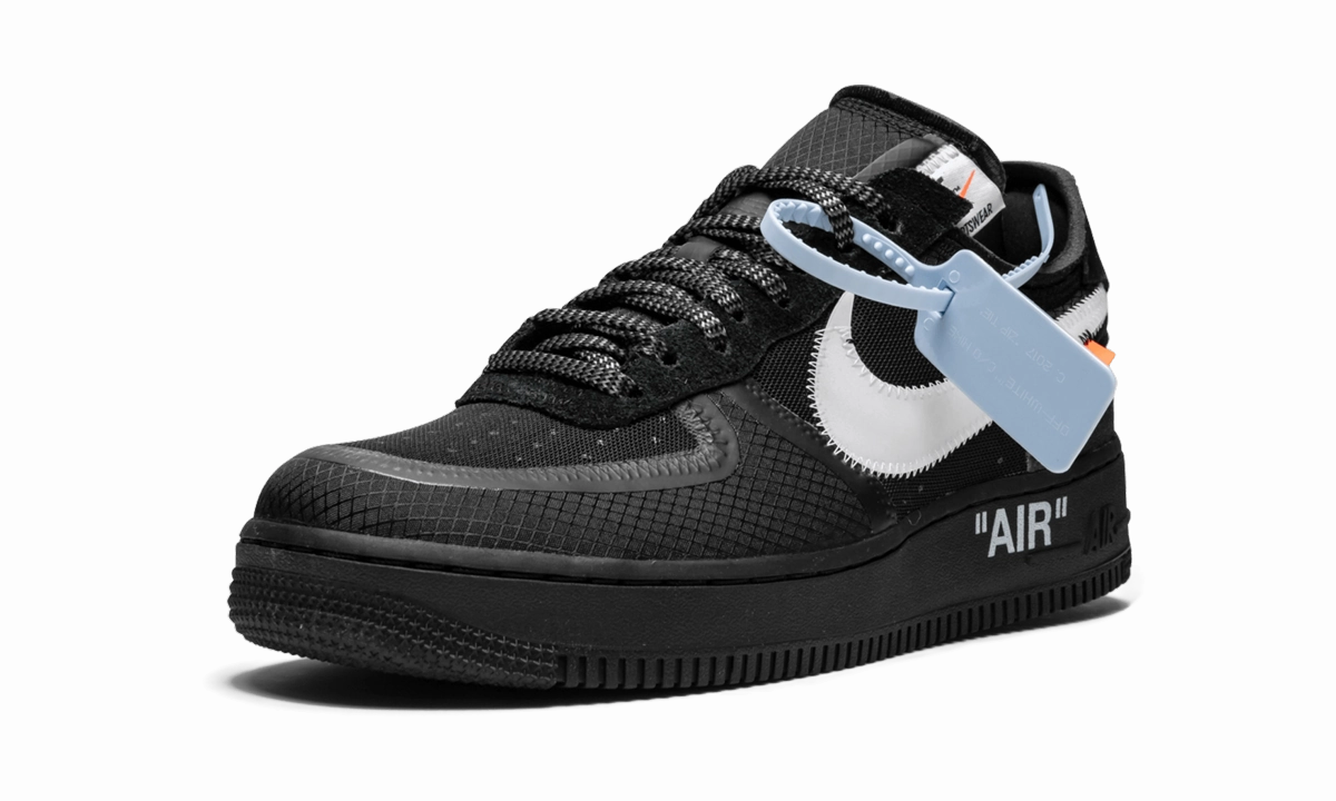 Root Hike Flat Comfort Air Force 1 Low "Off-White Black"