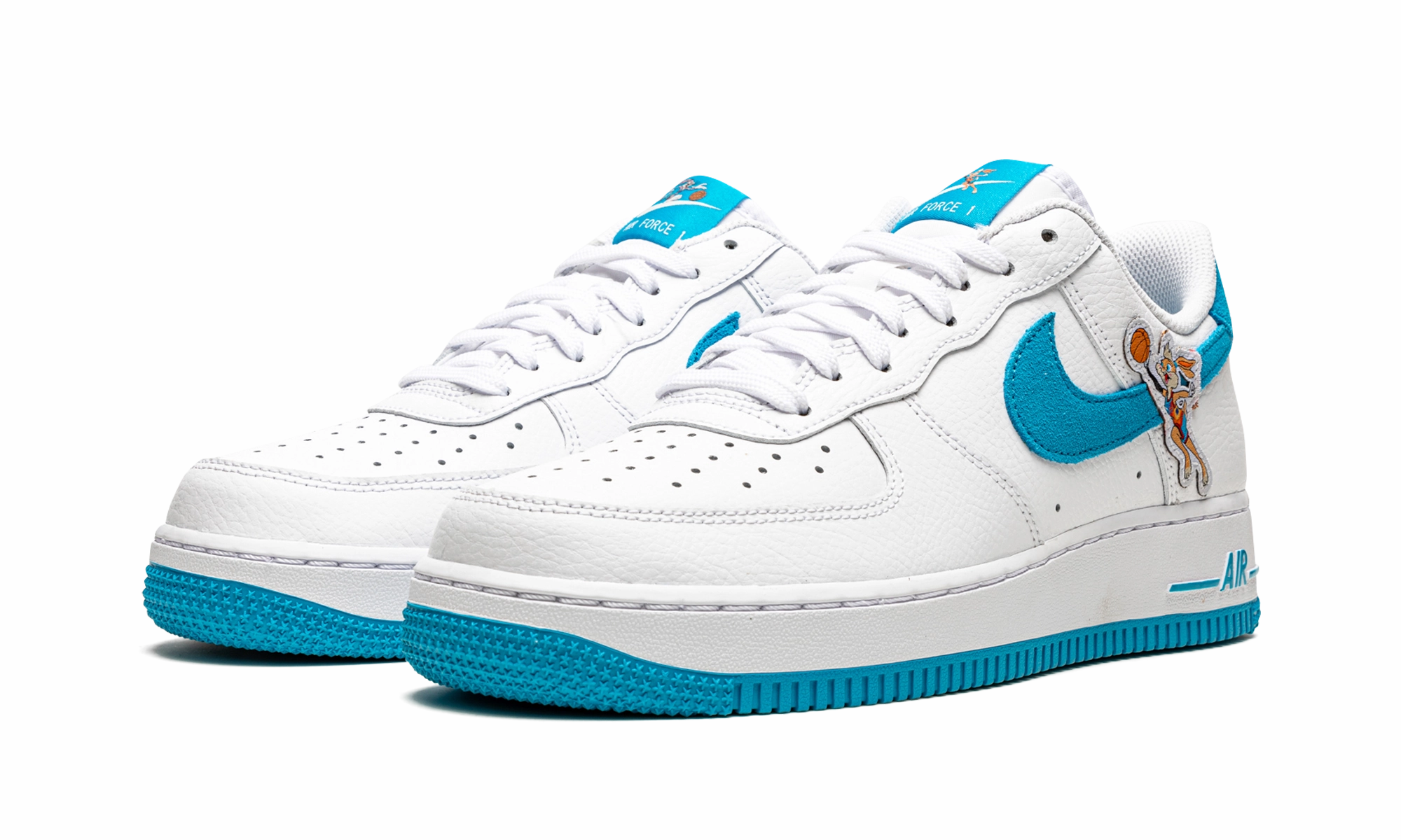 SlipResistant Pasture Hike Air Force 1 Low "Space Jam - Hare"