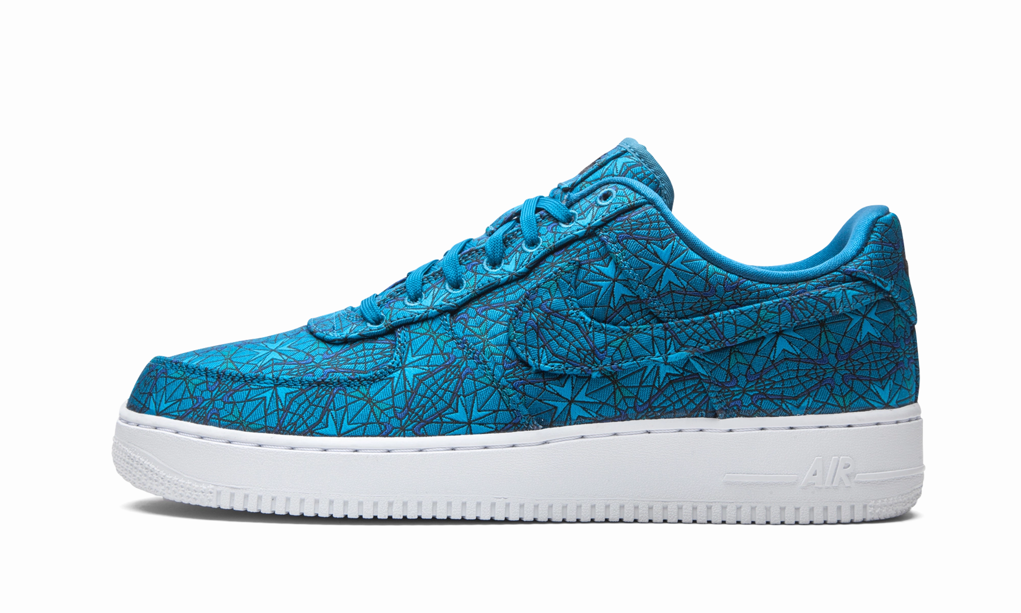 Style Basic Reinforced Heel Counter Air Force 1 Low "Stained Glass Green Abyss"