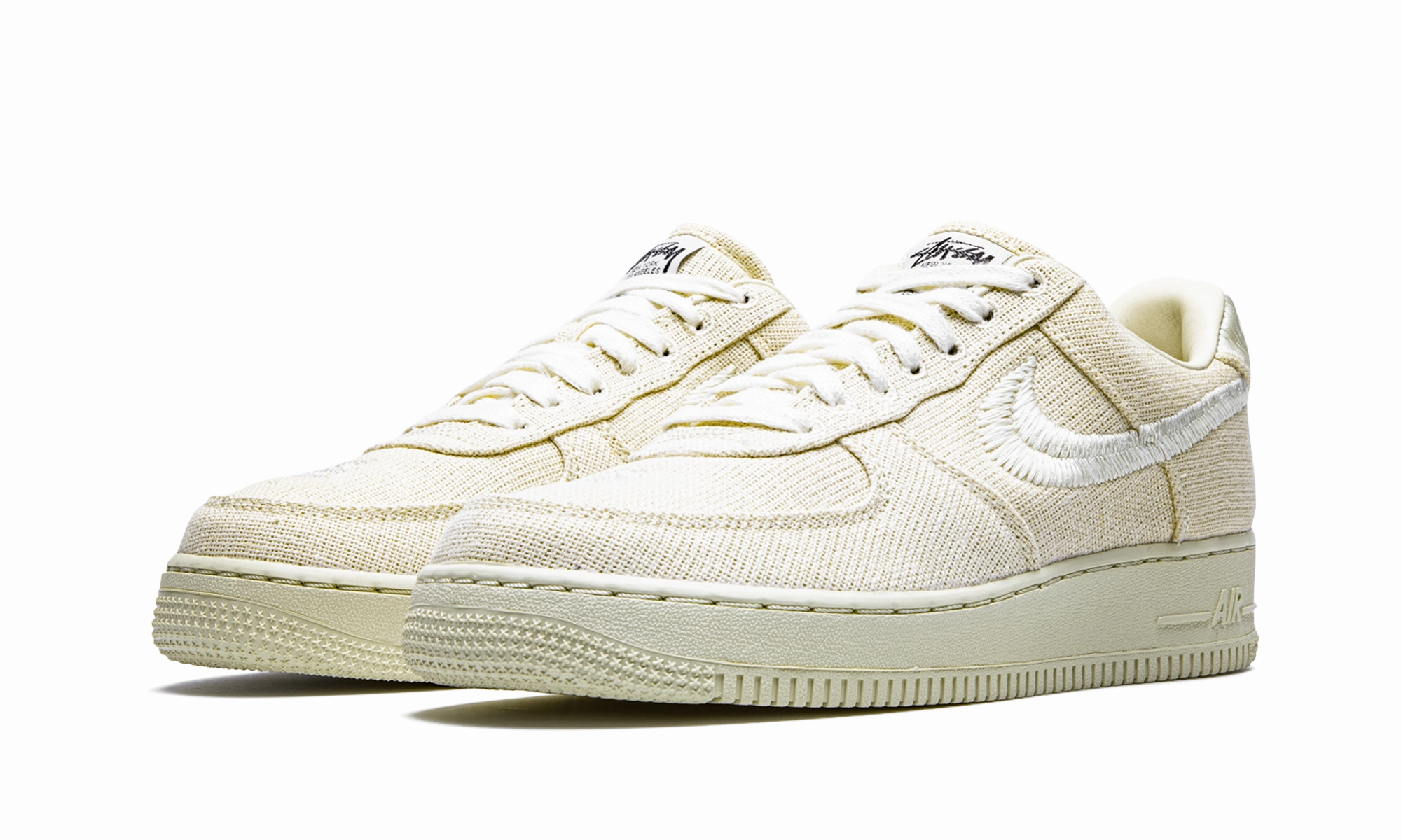 Supportive Heel Cup Urban Vibes Air Force 1 Low "Stussy - Fossil"