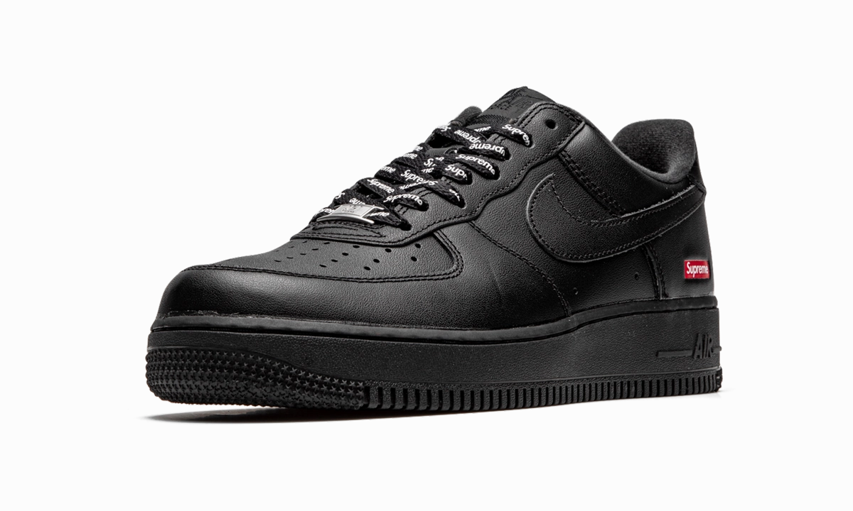 Flex Pattern SweatWicking Air Force 1 Low "Supreme - Mini Box Logo Black"