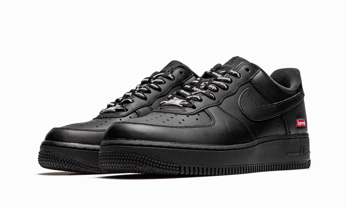 Fit Anywhere Air Force 1 Low "Supreme - Mini Box Logo Black"