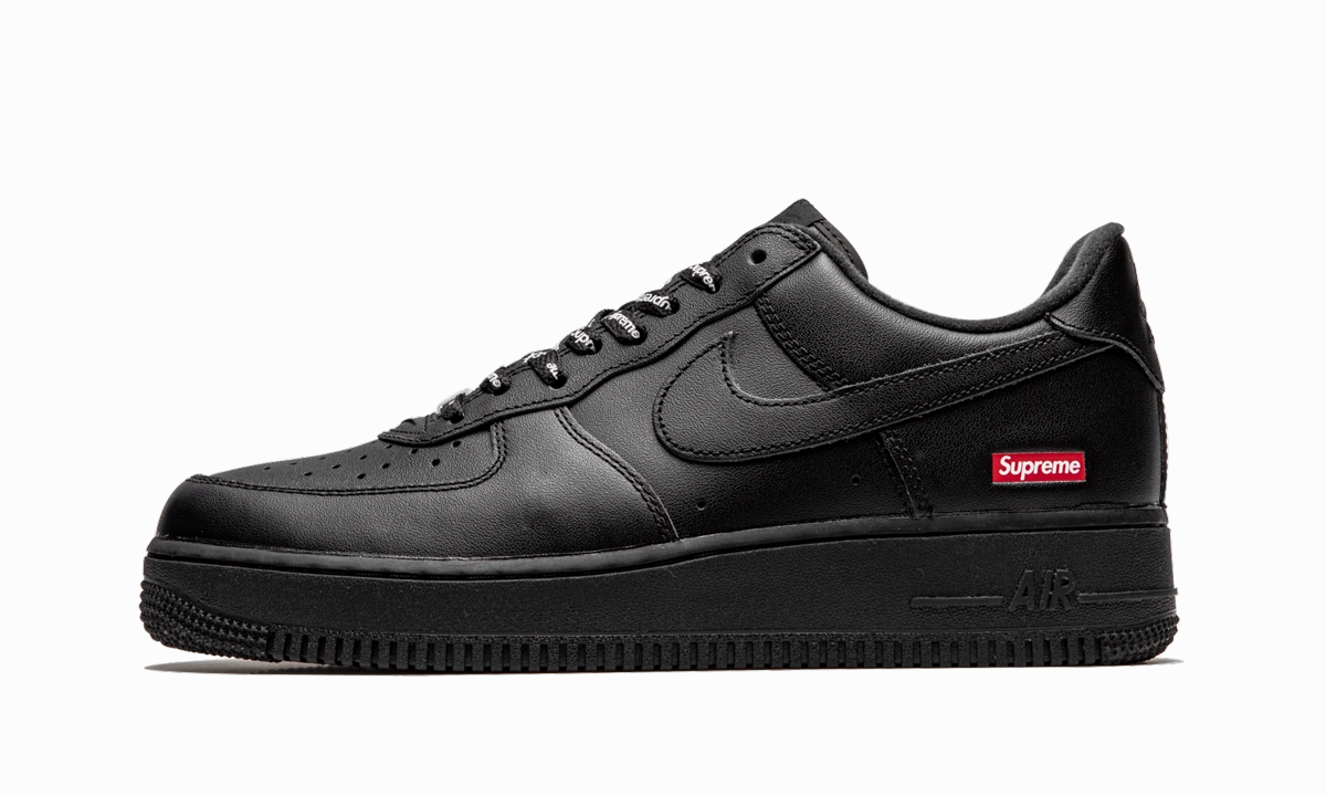 Denim Ease Air Force 1 Low "Supreme - Mini Box Logo Black"