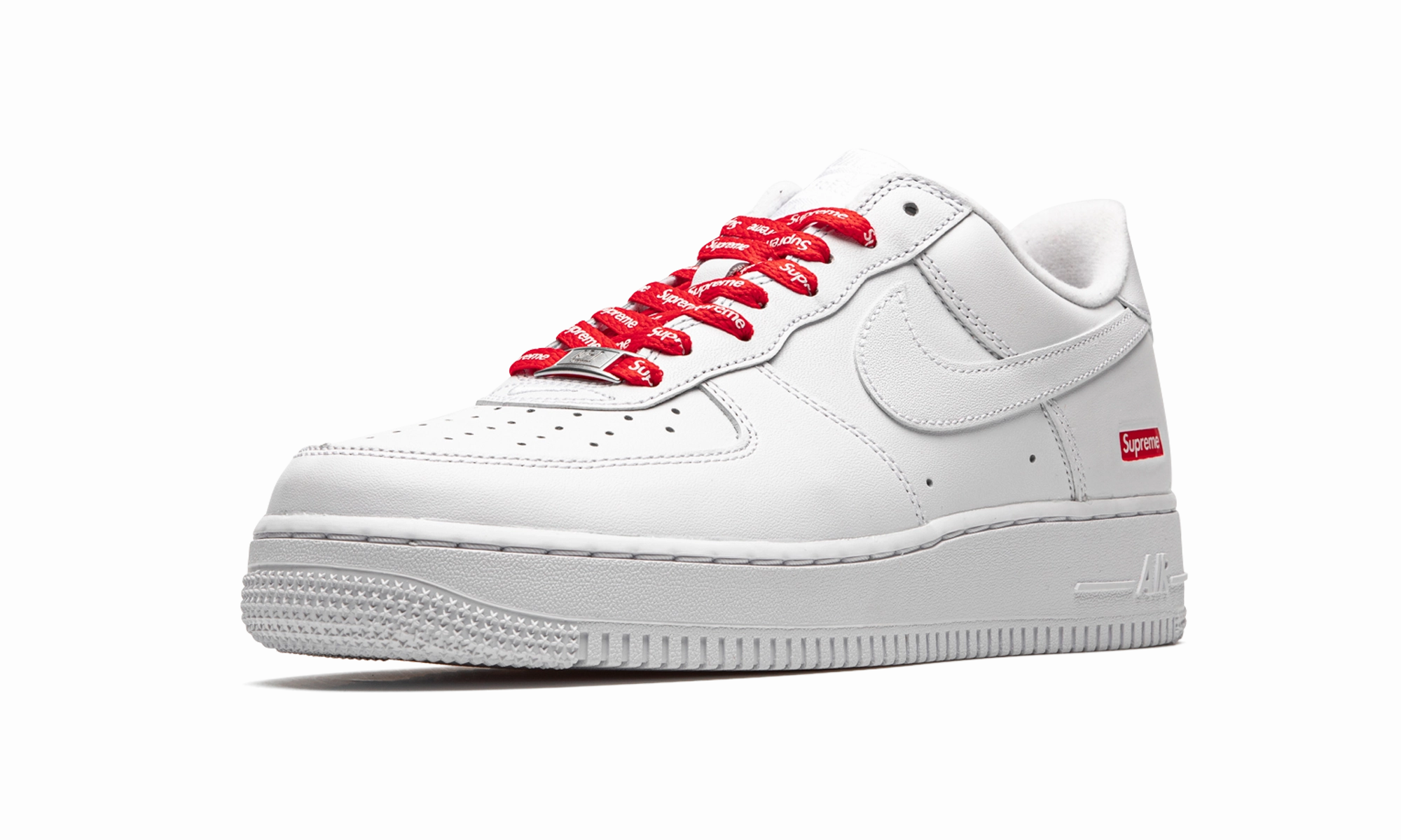 Air Force 1 Low "Supreme - Mini Box Logo White" Seamless Design