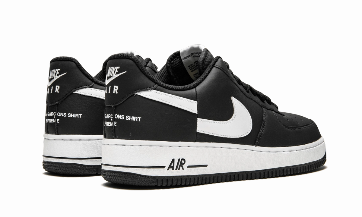 Cloud Soft Air Circulation Air Force 1 Low "Supreme x Comme Des Garcons"