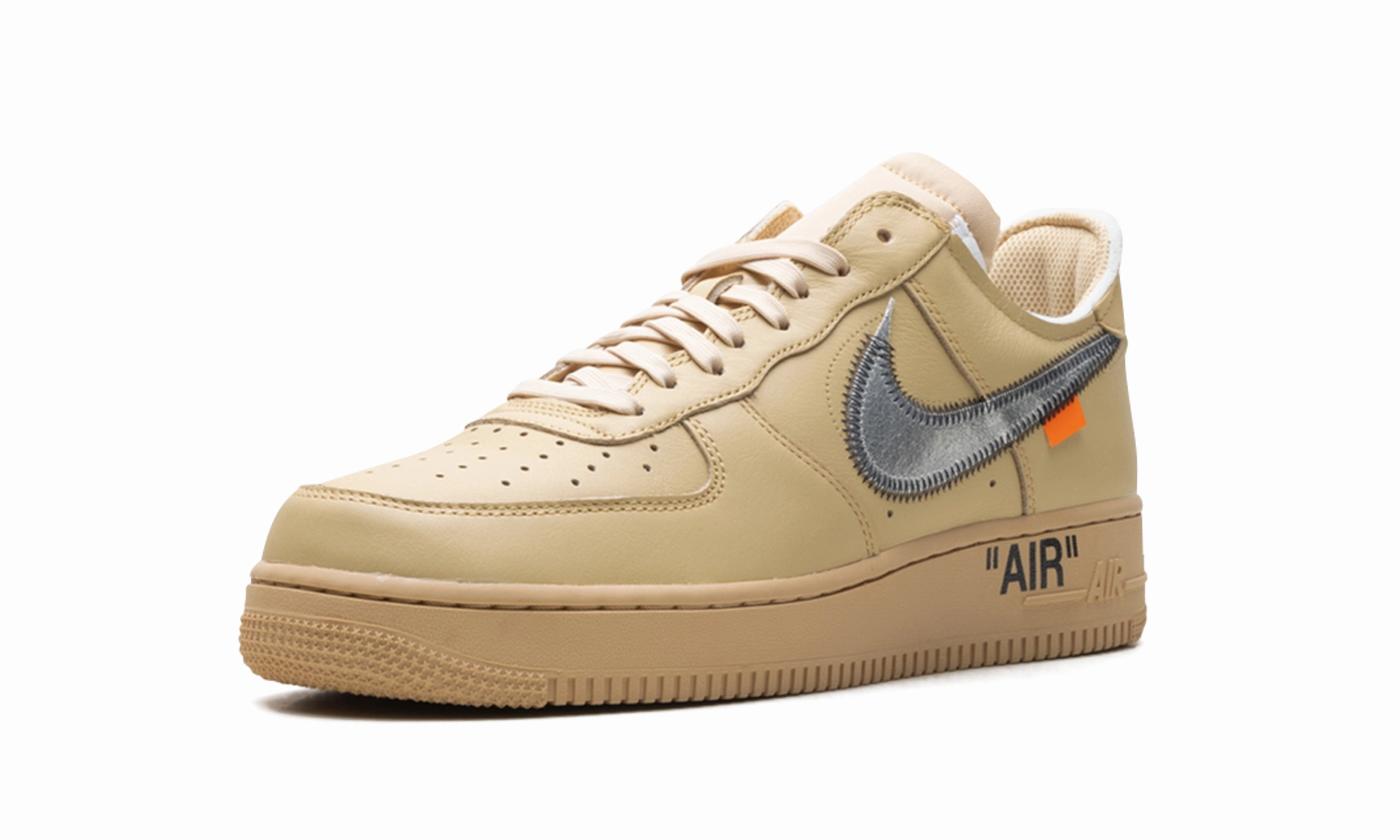Street Pulse Plain Step Air Force 1 Low "Virgil Abloh - Sesame"