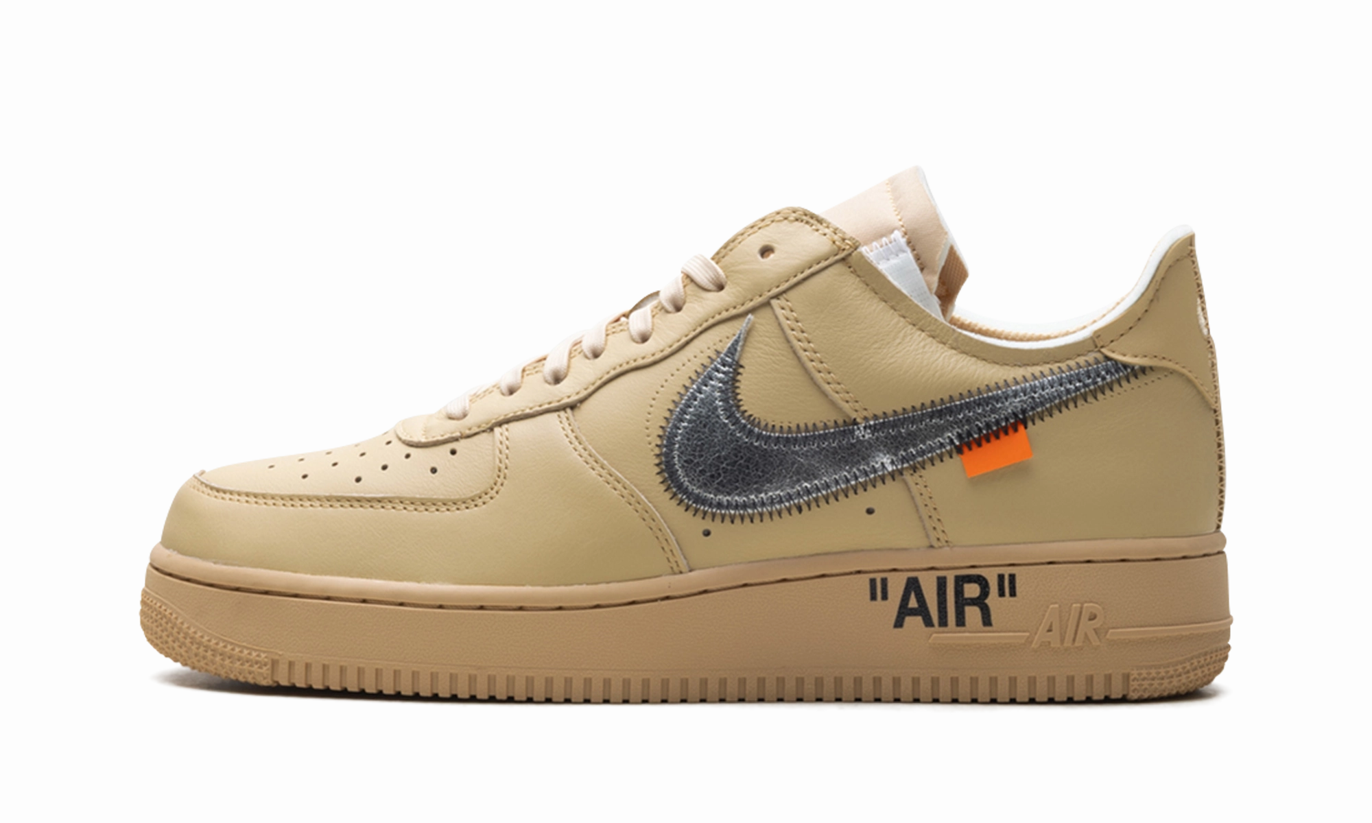 Treaded Sole Air Force 1 Low "Virgil Abloh - Sesame"