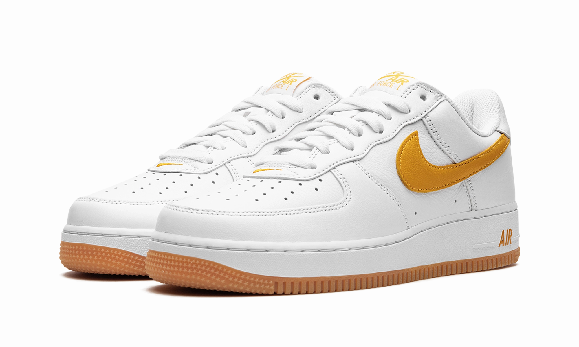 comfort feature Fit Support Air Force 1 Low "Waterproof - University Gold"