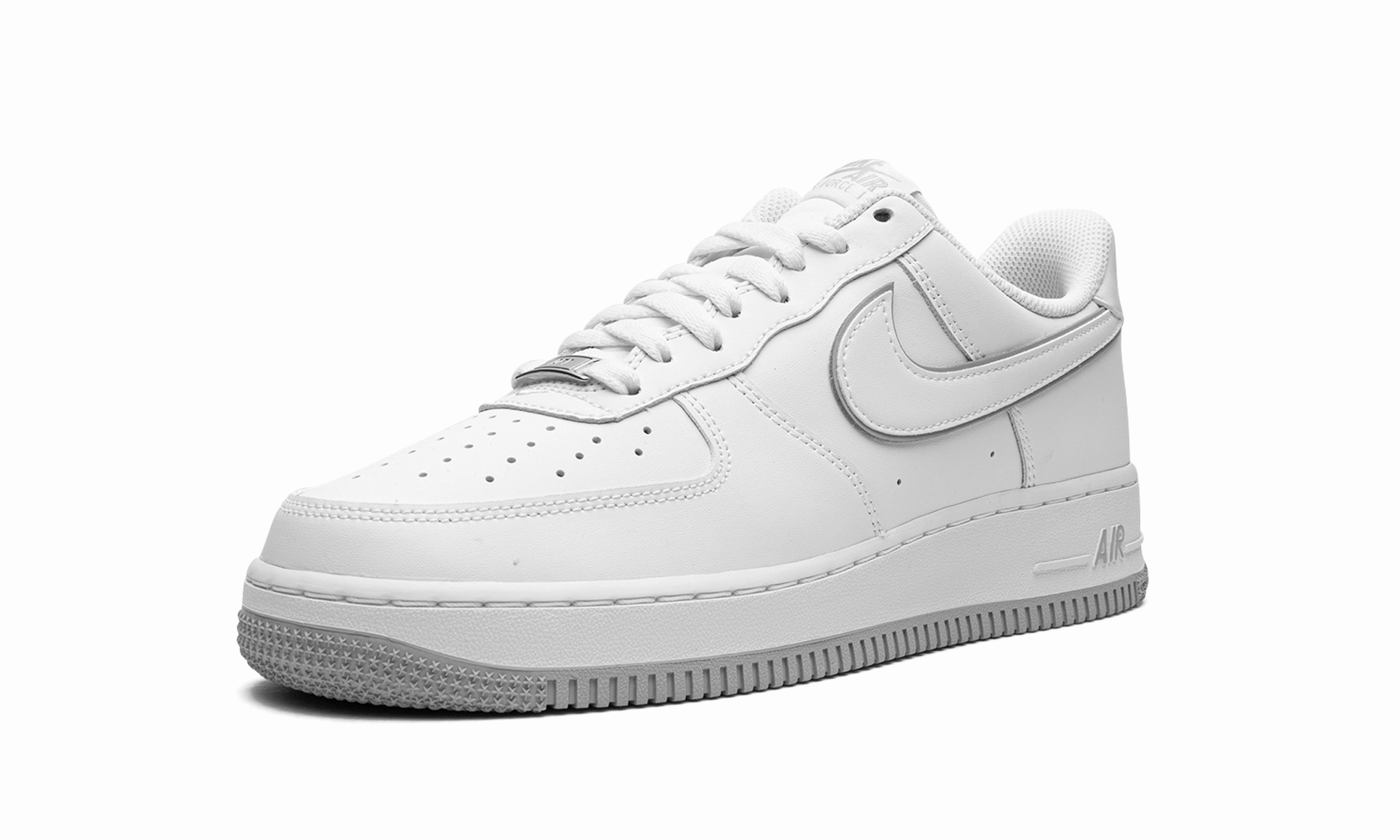 Flat footbed Air Force 1 Low Retro "White/Grey"