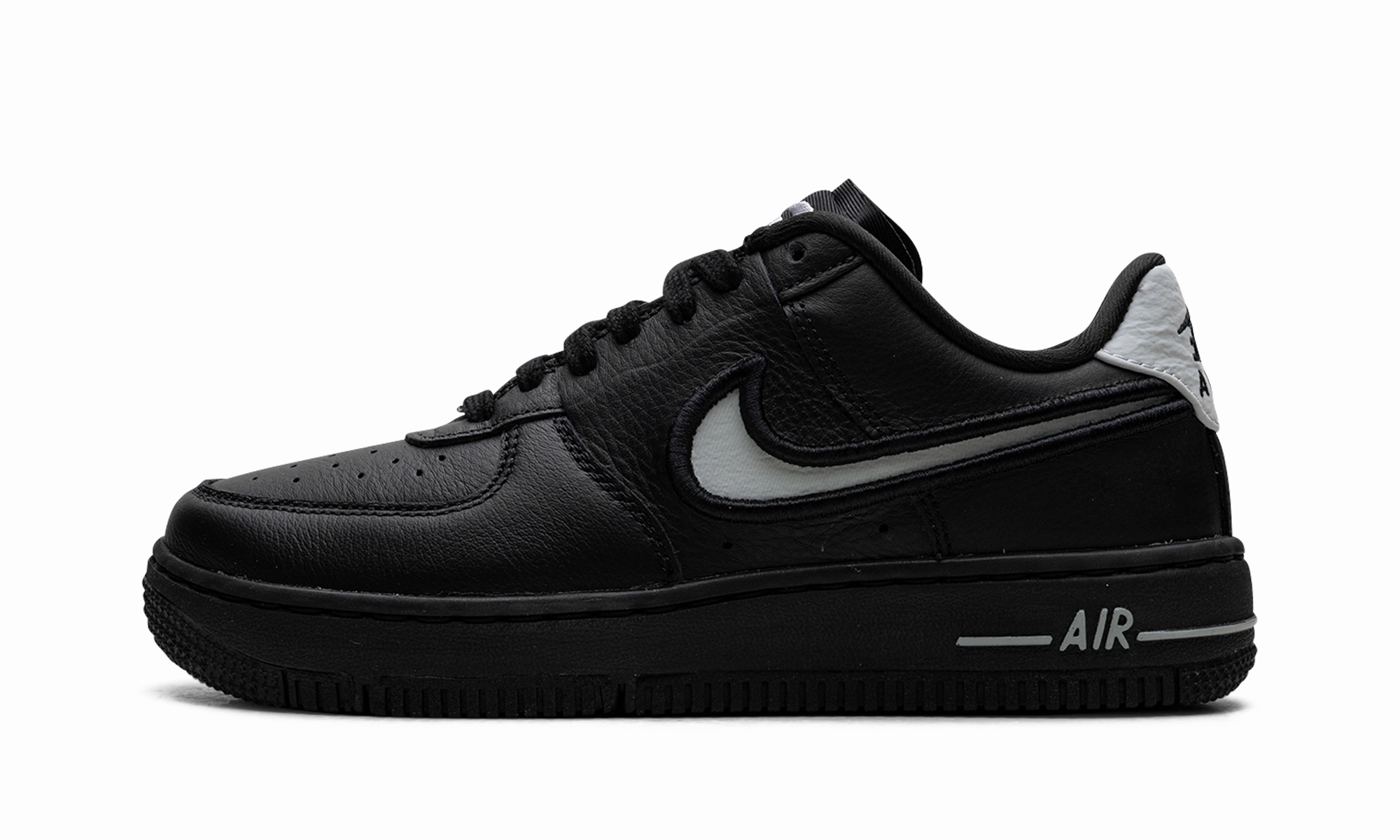 Air Force 1 Low WMNs "Dance Pack - Black Metallic Silver" Tread Comfort