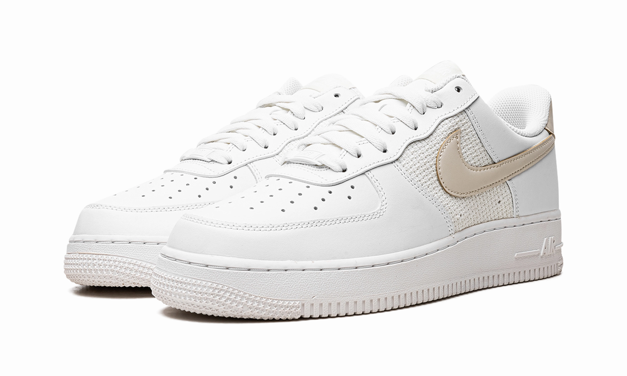 Air Force 1 Low WMNS "Grey Cross-Stitch" Photo Day Farm Jog