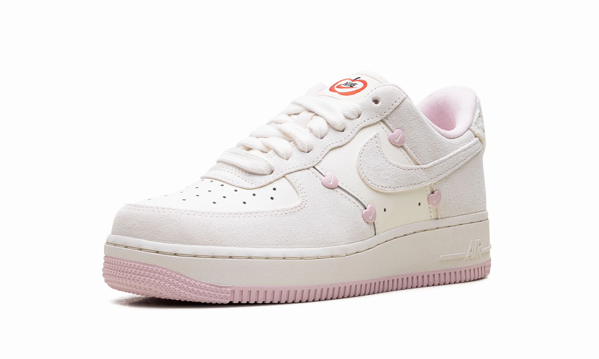 Shine Jog Seamless Finish Air Force 1 Low WMNS "Valentine's Day"