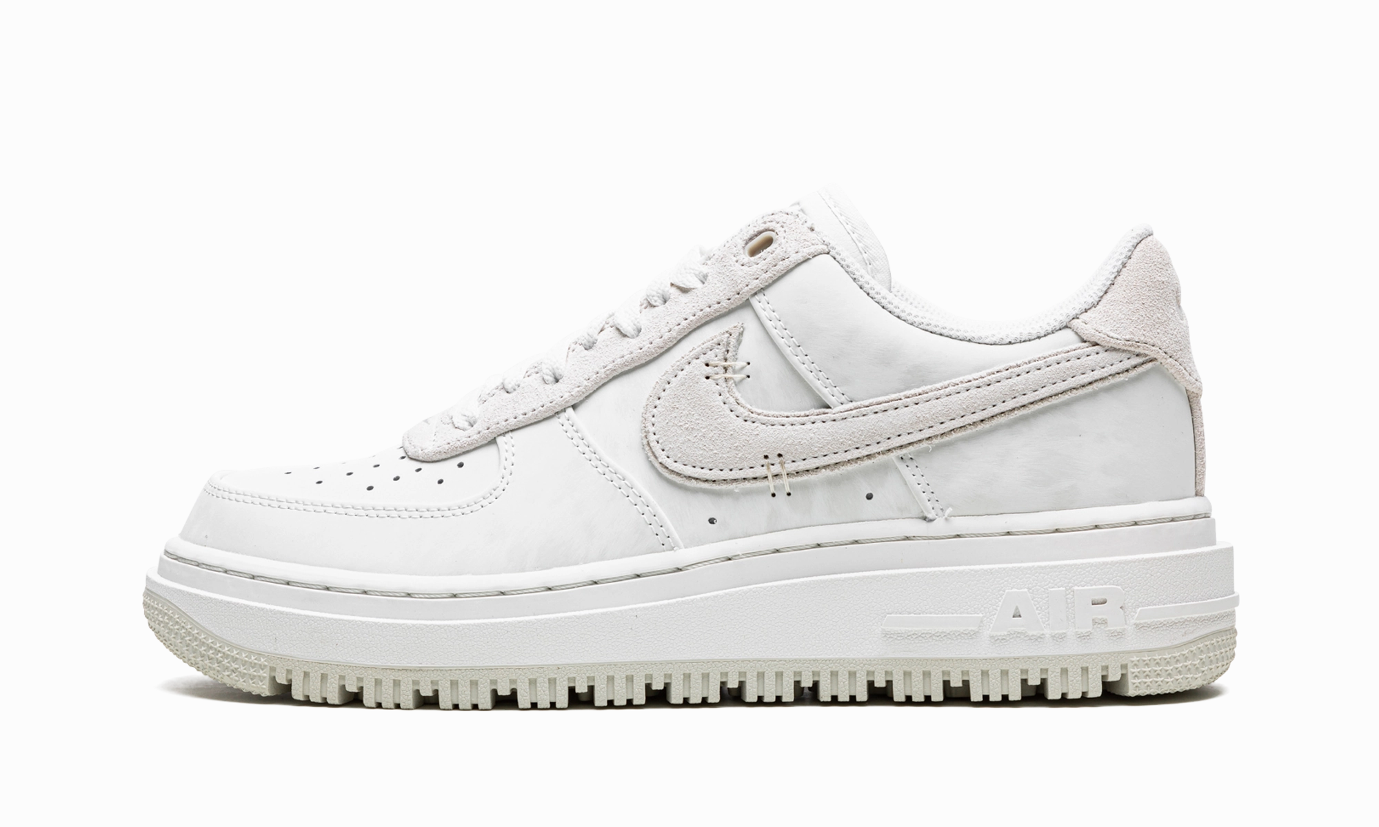 Smooth   finish Arch Design Air Force 1 Luxe "Summit White"