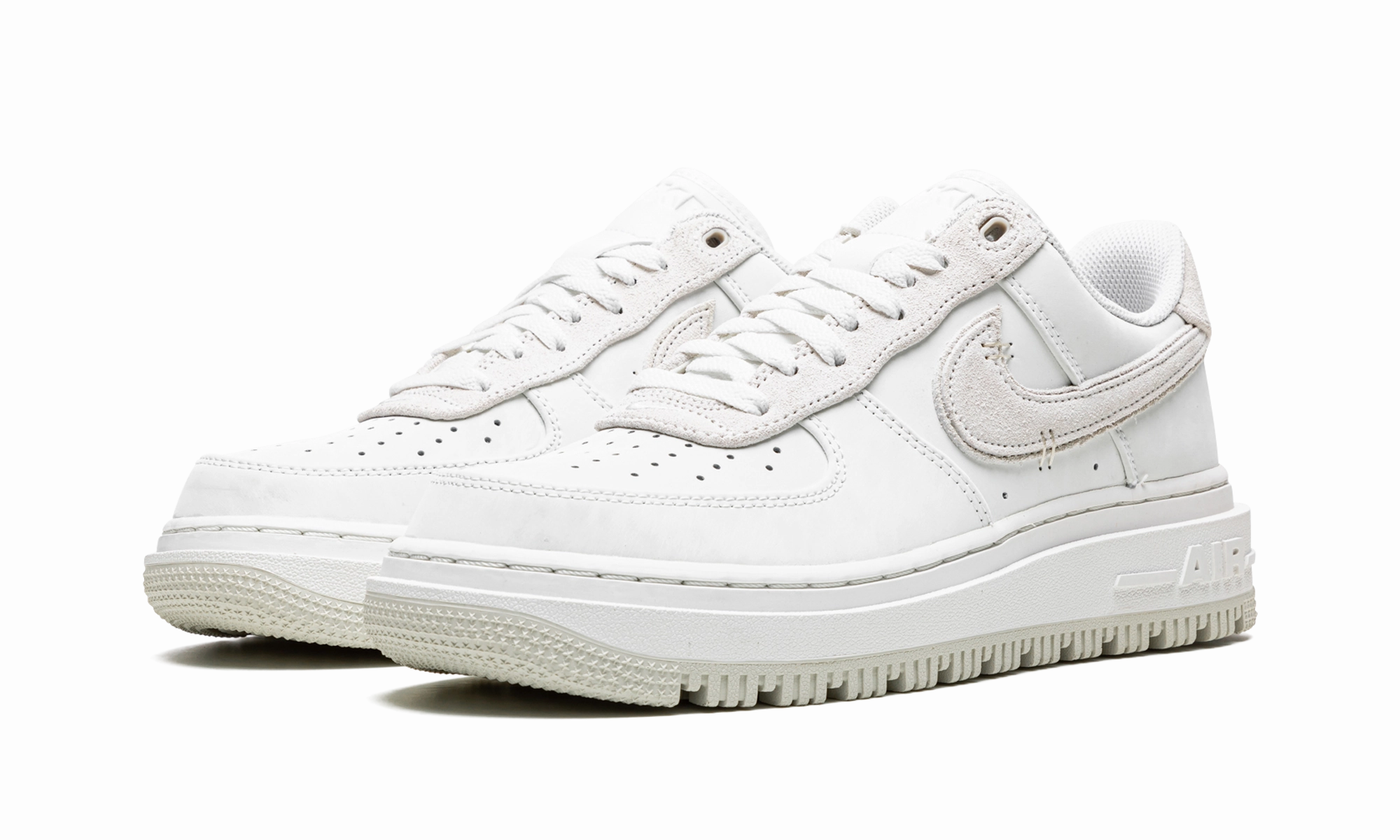 Air Force 1 Luxe "Summit White" Friction Reduction Coating Teen Trend