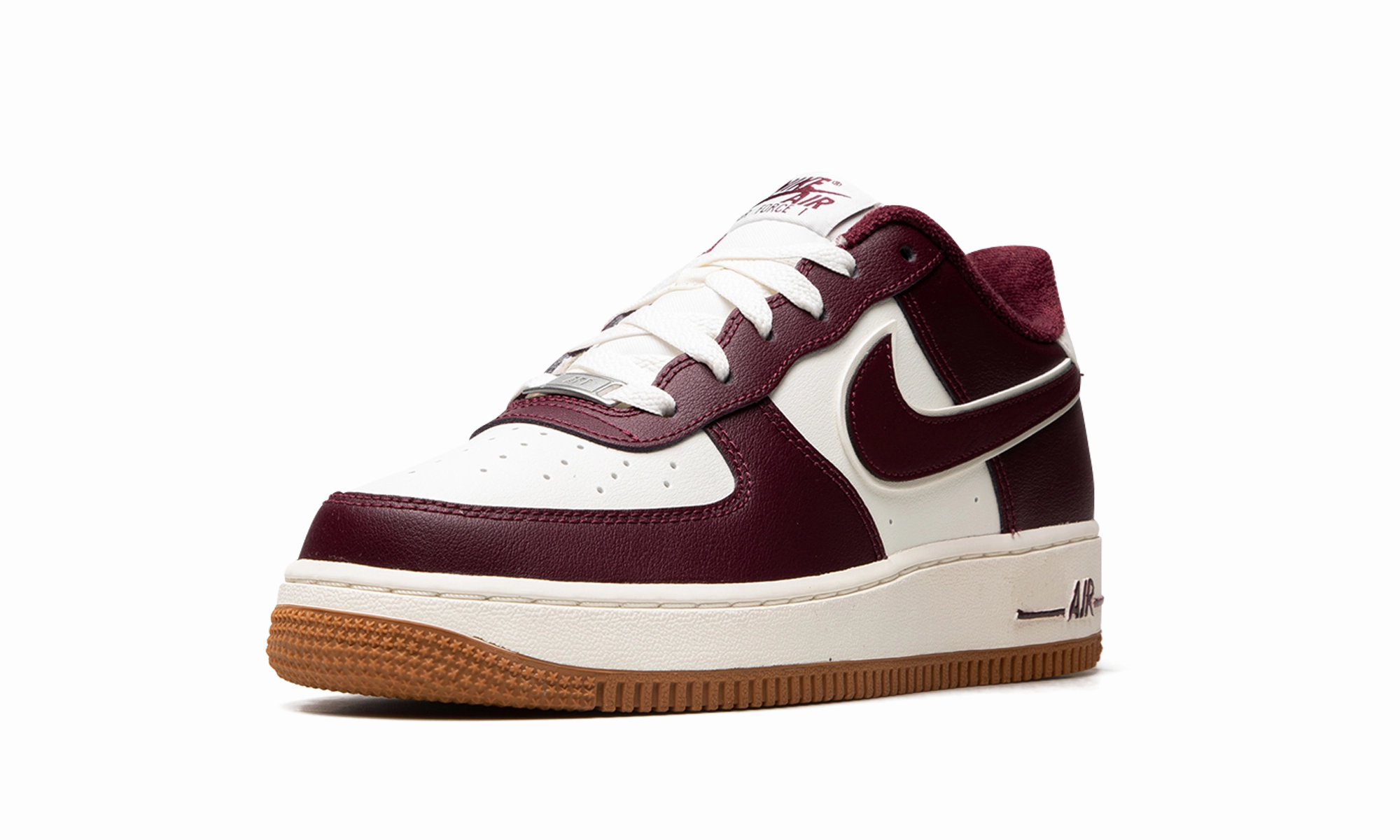 AIR FORCE 1 LV8 (GS) "College Pack - Night Maroon" Sport Life Move Around