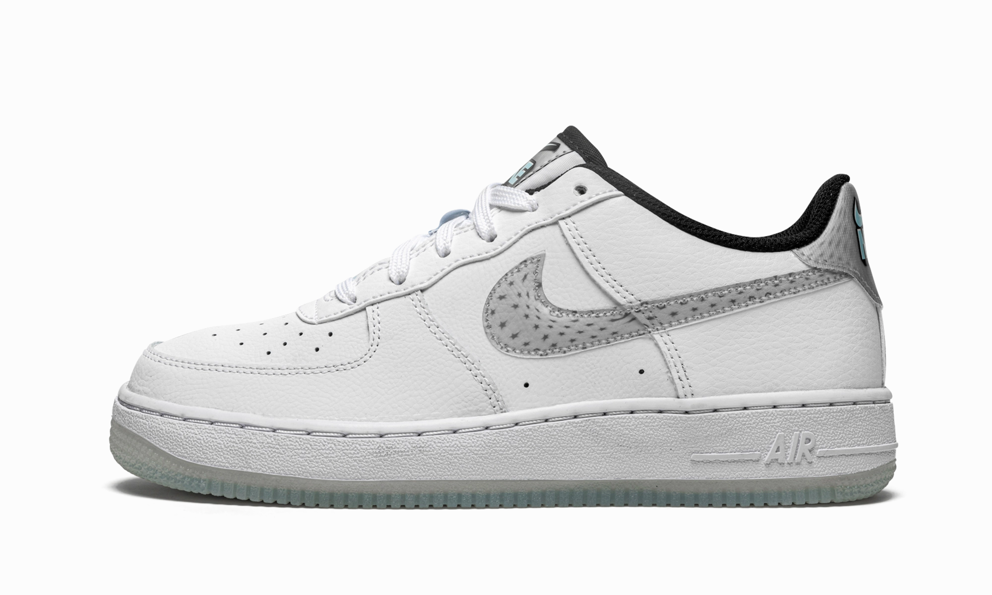 Bus Hop Air Force 1 LV8 KSA GS "White / Glacier Blue"