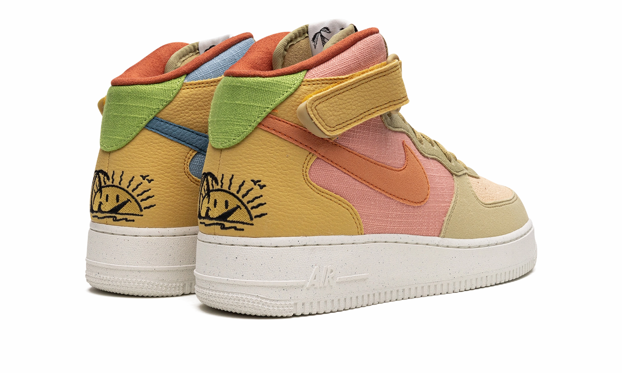 Air Force 1 Mid 07 NN "Sun Club" Quiet Step