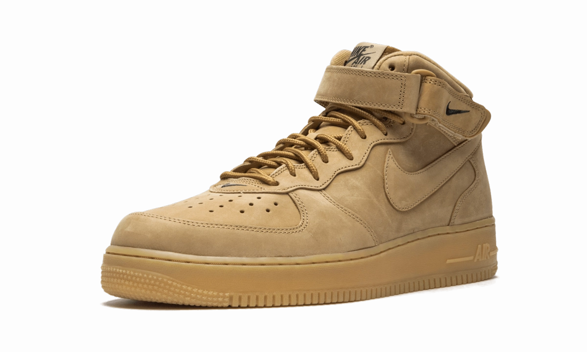 Storm Jog No Squeeze Air Force 1 Mid 07 PRM QS "Flax"