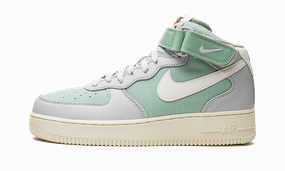 Air Force 1 Mid '07 LX "Grey Fog Enamel Green" Daily Walk Slip   Resistant Sole
