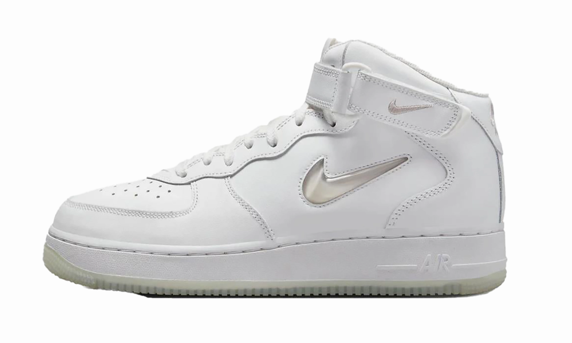 Air Force 1 Mid '07 "Color of the Month Summit White" Slide On Leisure Ready