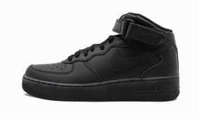 Travel Friendly Shock absorption tech Air Force 1 Mid GS "Triple Black"