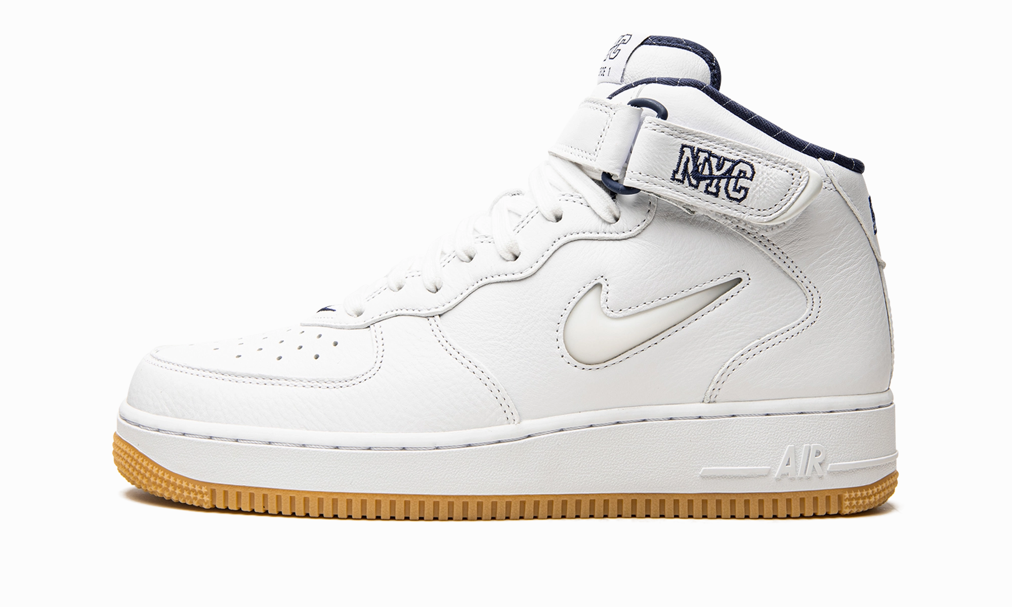 Air Force 1 Mid Jewel QS "NYC - Yankees" Moisture control
