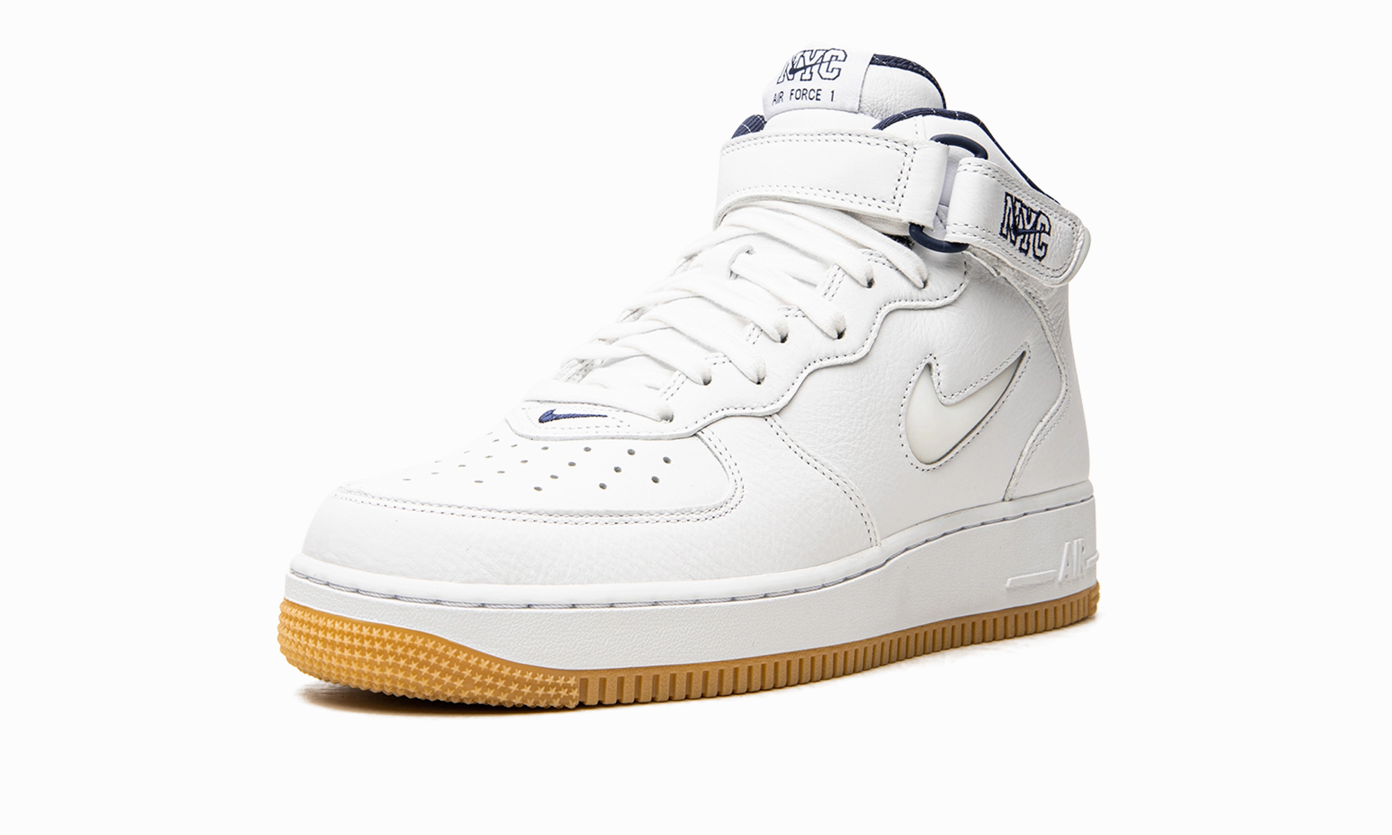 Air Force 1 Mid Jewel QS "NYC - Yankees" Moon Hike Non Restrictive Fit